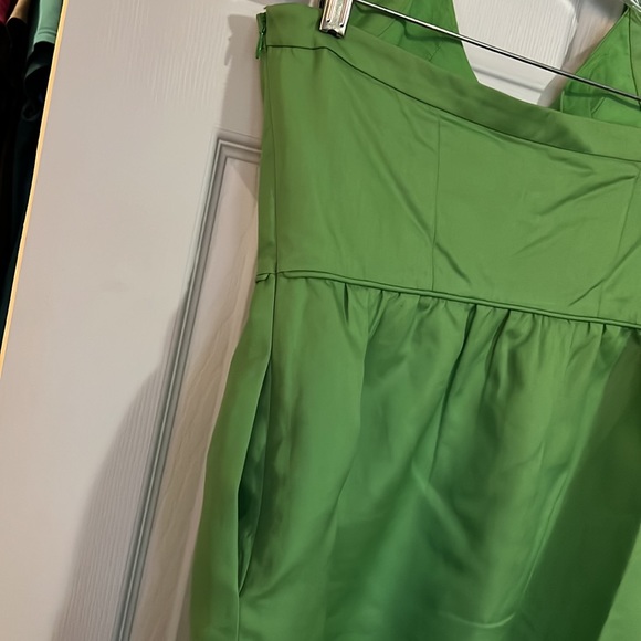 J Crew Cotton Cady Madeleine Dress in Clover - Picture 4 of 7